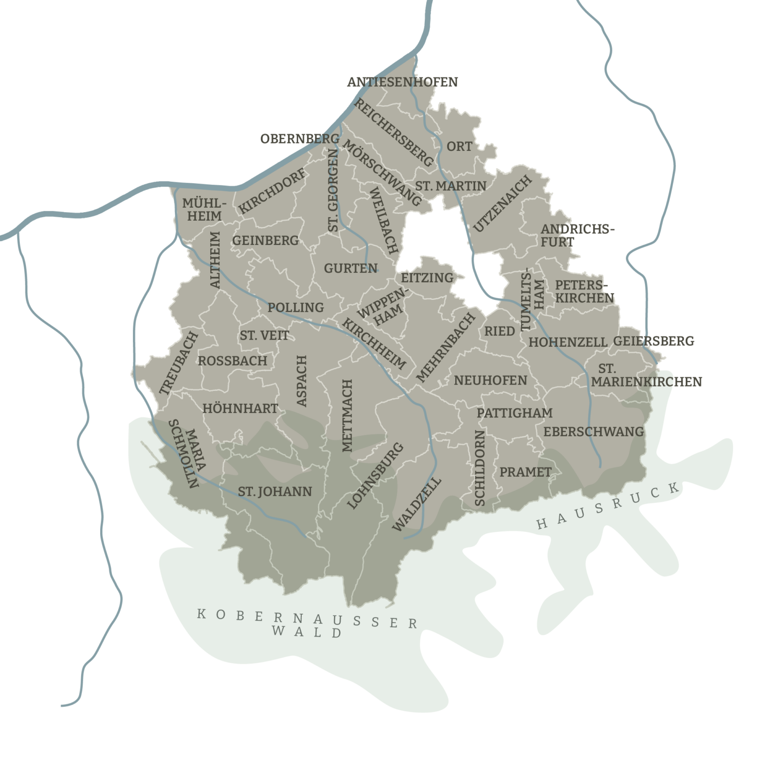 Mitten im Innviertel Regionalentwicklung mit LEADER & KEM